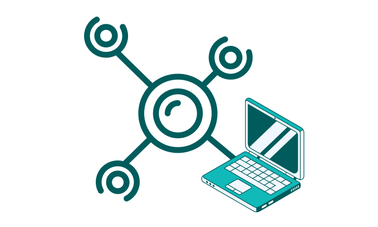 Network consulting services illustration